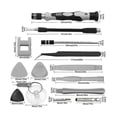 thumbnail image 2 of Wuhu Qifei 115 in1 Precision Screwdriver Set With Rotating Handle For Mobile Phone Computer Repair, 2 of 6