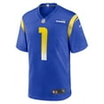 thumbnail image 2 of Men's Nike Derion Kendrick Royal Los Angeles Rams Home Game Jersey, 2 of 3