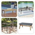 thumbnail image 2 of Covers&All Rectangular Table Top Cover, 1000D Outdoor Furniture Cover Waterproof, UV-Resistant, 2 of 8