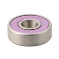 thumbnail image 3 of 2 Pcs Purple 0.31x0.86x0.27 inch Skateboards Bearings Scooter Accessories for ABEC-9 608 Skateboard Wheel Roller Steel Sealed Ball Bearings, 3 of 9