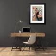 thumbnail image 4 of Utagawa Kuniyoshi 18x24 Black Modern Framed Museum Art Print Titled - Snow; Beauty on a Veranda (Mid-19th Century), 4 of 5