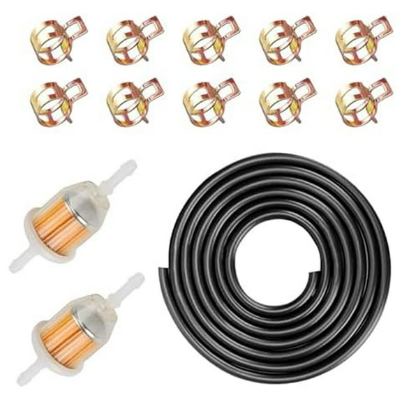 13PCS fuel pipe kit fuel filter for motorcycle, car, lawn mower, truck