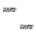 thumbnail image 4 of Redempat 1/2/3/5 PVC Wall Sticker Cartoon Self-adhesive Removable Animal Shape Home Bedroom Living Room Switch Power Socket Decal 25x70cm 2PCS, 4 of 6