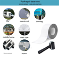 thumbnail image 3 of Transparent Door and Window Weather Stripping Tape, Window Insulation for Winter, No Mess Winter Window Seal Kit, 3 of 5