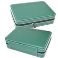 thumbnail image 3 of 2025 New 6/10/12 Girds Portable Watch Storage Boxes Organizer with Zipper Classic Style Multifunctional Watch Display Box (Black 12 grids), 3 of 7