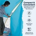 thumbnail image 7 of ECR4Kids Spacious 94.5" x 94.5" x 76.8" Beach Tents, Horizon Blue, 7 of 7
