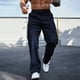 thumbnail image 4 of Ceisia Men's Spring Summer Workwear Pants - Solid Gift Color Casual Multi-Pocket Button Waist Straight-Leg Outdoor Trousers, 4 of 4
