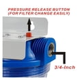 thumbnail image 2 of 3-Stage Drinking Water Filtration System, 3/4" Port With Sediment,Carbon Block,Resin Filter Make Hardness Water To Soft Water, 2 of 6