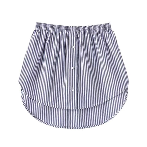 Extensores de camisa para mujer, faldas falsas ajustables, blusa de cola, con dobladillo minifalda, ropa interior falsa para niña