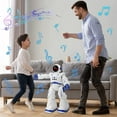 thumbnail image 6 of Babyltrl Remote Control Robot Toys for Kid,RC Smart Robot with Walking Singing Dancing,Intelligent Gesture Sensing & Educational Programmable,for Ages 3 and up,Blue, 6 of 9