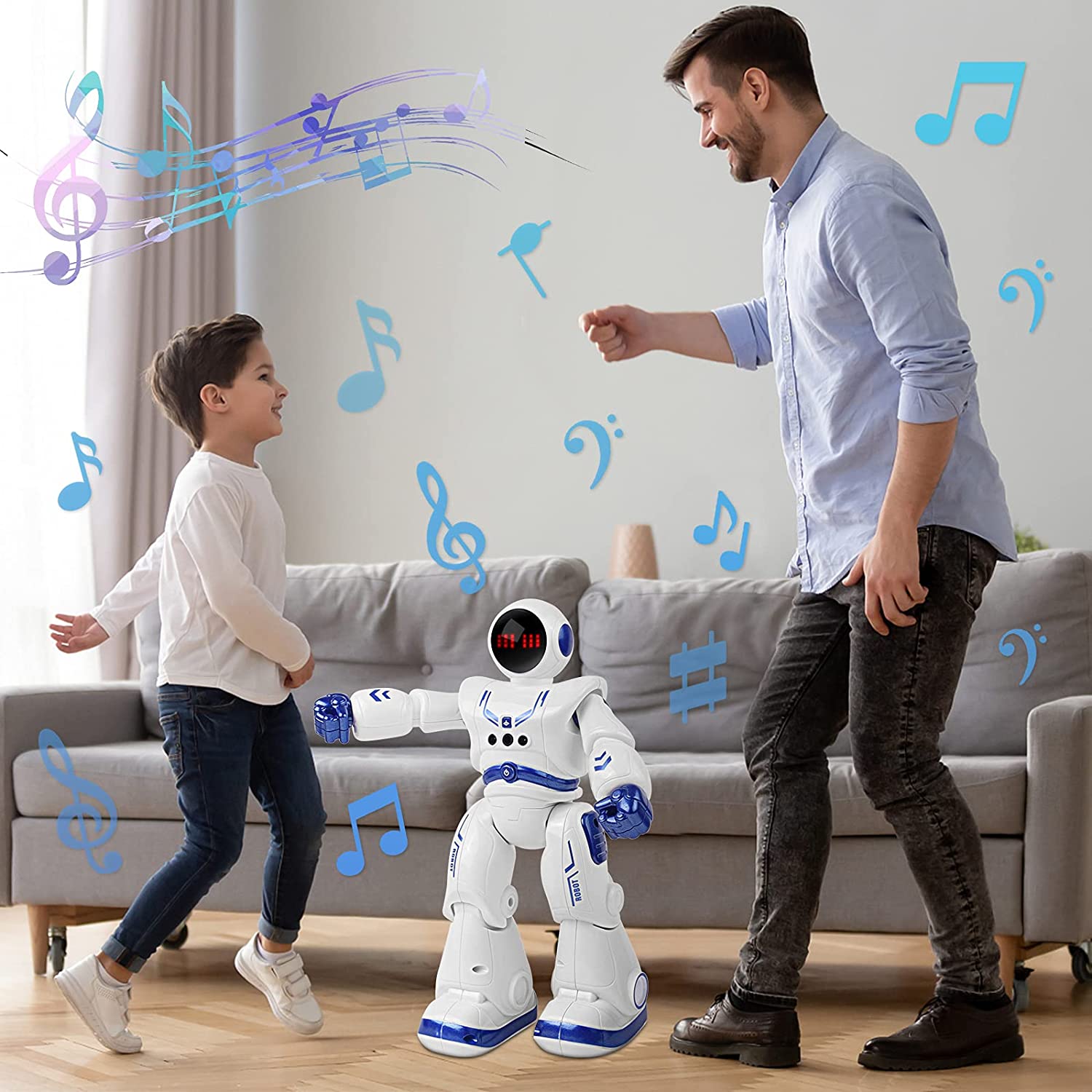 IZRIZR Remote Control Smart Robot with Gesture Control photo 2