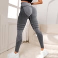 thumbnail image 2 of Yindaity Leggings for Women High Waisted Leggings for Women - No See Through Tummy Control Cycling Workout Yoga Pants with Pockets(Grey,3XL), 2 of 5