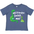 thumbnail image 3 of Inktastic My Grandpa Loves Me Dinosaur Boys Toddler T-Shirt, 3 of 5