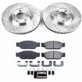 thumbnail image 3 of PowerStop Front Z23 Evolution Sport Carbon-Fiber Ceramic Brake Pad and Drilled & Slotted Rotor Kit Fits: FORD JAGUAR LINCOLN Select Models K1351, 3 of 10