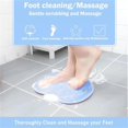 thumbnail image 2 of Rufenpurify Silicone Shower Foot Scrubber Mat, 2025 New Rufen Purify Silicone Back and Foot Shower Scrubber Mat with Wall-Mounted, Non-Slip Suction Cups (Yellow), 2 of 8