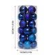 thumbnail image 3 of Xihbxyly Adornos Navideños, Bolas Irrompibles Galvanizadas, Juego de 24 Piezas de 6 Cm, Perfectos para Árboles, Coronas, Guirnaldas, Decoraciones Festivas, Uso Doméstico y Comercial., 3 of 3