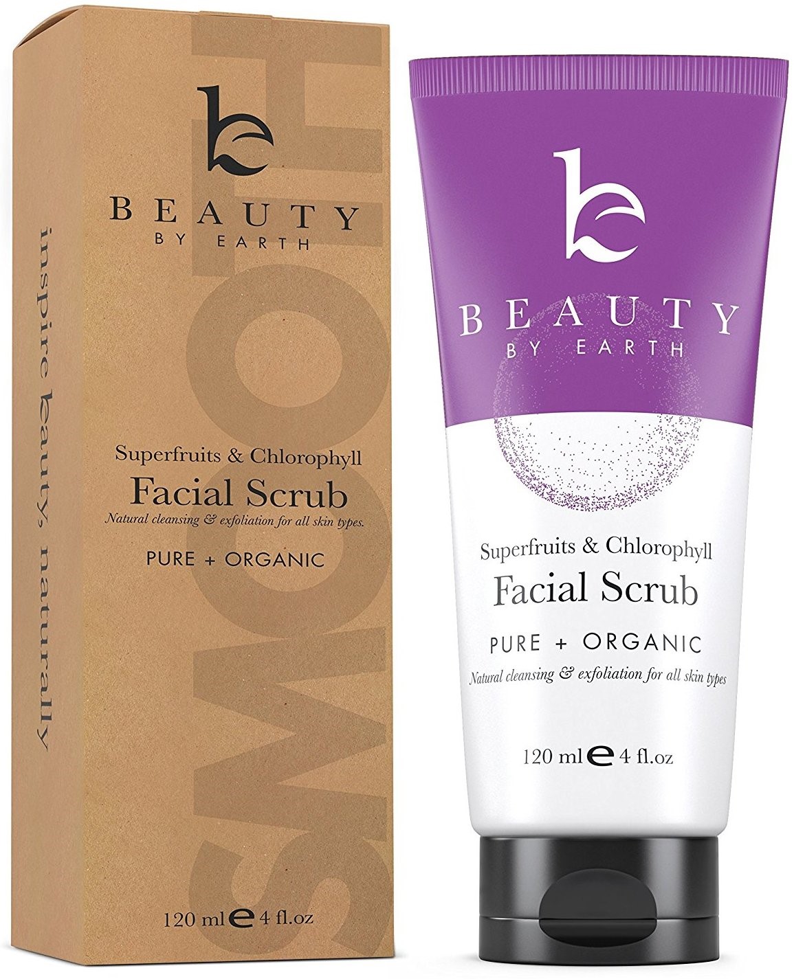 Facial Scrub (4 oz) by Beauty By Earth