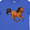 thumbnail image 4 of Inktastic Wild Mustang Horse Galloping Boys or Girls Baby T-Shirt, 4 of 5