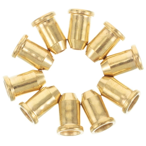 unbranded 10Ud Retenedores Metal Dorado Para Guitarra Eléctrica Y Bajo Con Moderno Y Elegante