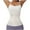 White, variant on Pitauce Waist Trainer for Women Breathable Hollow Corset Tummy Control Shapewear Waist Cincher Girdle Body Shaper