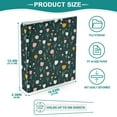 thumbnail image 4 of Three Ring Binder Simple Buds 1.5 Inch Round Binder D-Rings for Office Supplies and More, 4 of 10