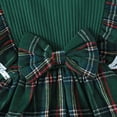 thumbnail image 6 of Okbabeha Toddler Baby Girl Christmas Dress Buffalo Plaid Tulle Tutu Skrit Princess Dress Xmas Clothes Outfit for Kids 3M-7T, 6 of 7
