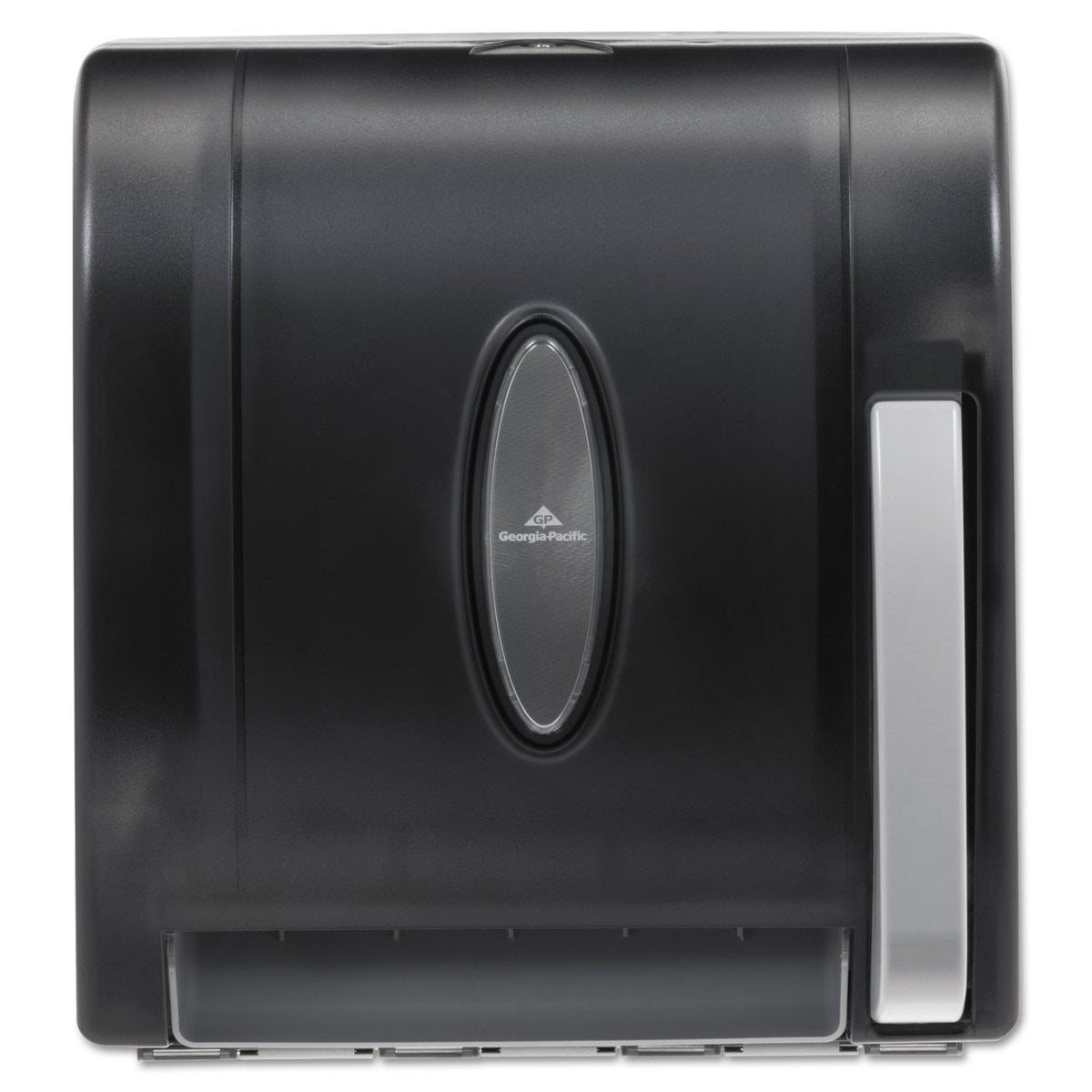 GEORGIA PACIFIC Hygienic Push-Paddle Roll Towel Dispenser Translucent Smoke 
