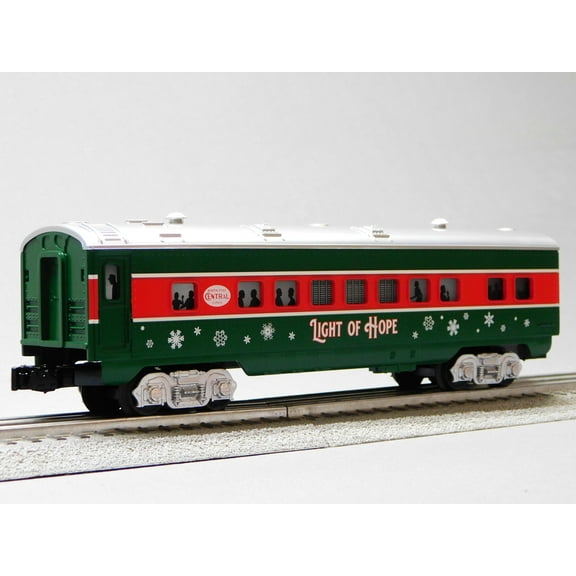 LIONEL SLEIGH BELL LIMITED LIGHT OF HOPE PASSENGER TRAIN CAR 2423060-P