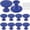 Royal Blue, variant on 10pcs Metal Cabinet Knobs Green Drawer Knobs, Round Shaped Dresser Knobs Cute Kitchen Cabinet Pull Handles, Small Vanity Knobs Hardware Closet Cupboard Knobs for Kids Girls Children's Bedroom Green