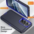 thumbnail image 2 of For Samsung Galaxy S26+ 5G 6.7" Shockproof Rugged Full Body Protection Heavy Duty Dust/Drop Proof 3-Layer Cover Case​,Blue,For Galaxy S26+ 5G, 2 of 7