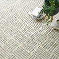 thumbnail image 5 of Dash & Albert Layers Hand Hooked Wool Rug, 2' x 3', Grey, 5 of 6