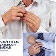 thumbnail image 4 of 20 Pcs Rallonge de Bouton Multi-Usage Rallonge de Taille Pantalon Rallonge de Bouton de Jean Colliers Fournitures, 4 of 8