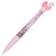 thumbnail image 2 of Black Gel Pen Liquid Paillette Handle Cartoon Cap Painting Writing Stationery Soft RubberPink Pen Holder, 2 of 5