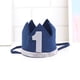 thumbnail image 3 of Adorables sombreros de cumpleaños para bebé, sombreros de fiesta para niños, coronas, diademas, decoraciones para fiestas (azul oscuro), 3 of 7