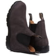 thumbnail image 4 of Blundstone 1464 Men's Pebbled Nubuck Leather Chelsea Boots In Grey Size 9, 4 of 6
