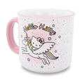 thumbnail image 2 of Taza Camper Sanrio Hello Kitty con forma de estrella de unicornio de cerámica, 600 ml, 2 of 7