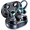 Black Blue, variant on Wireless Earbuds, Bluetooth 5.4 Sports Headphones, 50H Playback Over Ear Earbuds with ENC Noise Cancelling Mic, Deep Bass Fitness Earphones Gym Running Workout with Earhooks, IP7 Waterproof Headset
