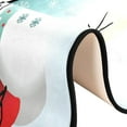 thumbnail image 6 of SKYSONIC 2X6 Feet Cute Christmas Snowman Runner Rug with Rubber Backing, Red Hat Non Slip Entryway Rug Runner Washable Soft Area Rug Carpet for Hallway Bedroom Kitchen Decor, 6 of 6