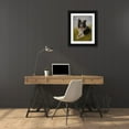thumbnail image 3 of Silver, John 14x18 Black Ornate Wood Framed with Double Matting Museum Art Print Titled - D060, 3 of 4
