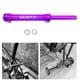 thumbnail image 3 of Bicicleta plegable , rueda fácil, ruedas plegables para transporte de bicicletas, varilla de extensión, estante de carga trasera, varilla telescópica Púrpura Sharpla Bicicleta Plegable Easy Wheels, 3 of 8