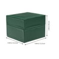 thumbnail image 3 of Wear-resistant Watch Case Wrist Watch Gift Box Pu Leather Watch Box Watch Display Case, 3 of 8