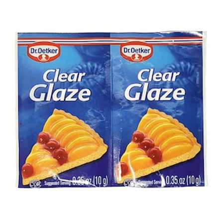 Oetker Dr Oetker  Clear Glaze, 2 ea