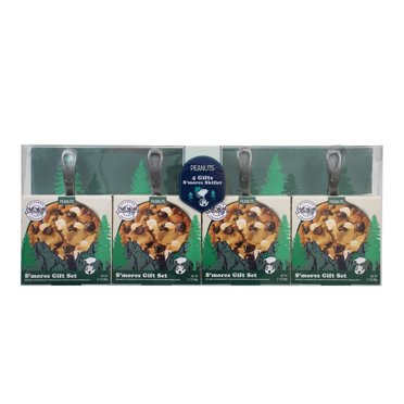 Peanuts Campfire S'mores Skillet Gift Set, 12.4 Ounce (Pack of 4)