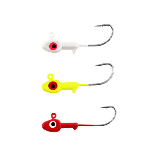Tsunami Jig Heads Fishing Lure 1/8 oz. – Assorted Colors
