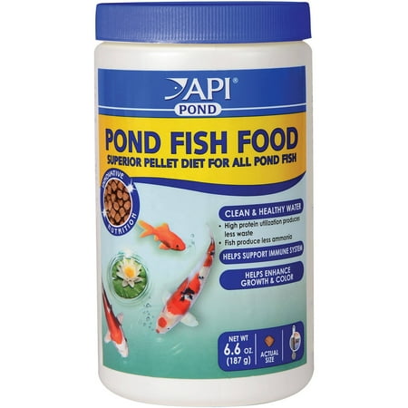 API Aquarium Pharmaceuticals 198A 6.6 oz Pond Fish Food