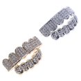 thumbnail image 3 of 6 Dents Grillz Hip-Hop Joker Haut Bas Embouts de Dents Grillz Bijoux de Fête, 3 of 6