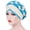 Blue Beige, variant on Women Ladies Long Braid Indian Hair Head Wrap Cap Stretchy Plaited Turban Hat