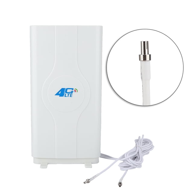Antena de placa ultrarrápida 4G LTE de 88 DBi de alta ganancia para interiores, de 700 MHz a 2600 MHz, TS9