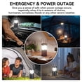 thumbnail image 6 of LED Collapsible Camping Lantern 4-Packs, COB Ultra Bright, Battery Powered Camping Light, IPX4 Water Resistant, Portable Emergency Lights for Power(included 12 AA), 6 of 6