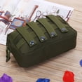 thumbnail image 1 of Bolsa Al Aire Libre Bolsa de accesorios MOLLE táctica para exteriores Bolsa de herramientas de utilidad EDC (verde militar), 1 of 8